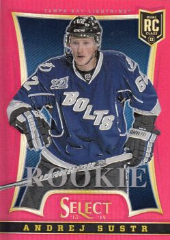 insert RC karta ANDREJ ŠUSTR 13-14 Prizm Rookie Red Toronto Fall Expo /35