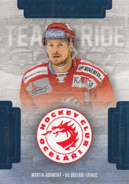 insert karta MARTIN ADAMSKÝ 19-20 OFS Classic Ser. 2 Team Pride /99