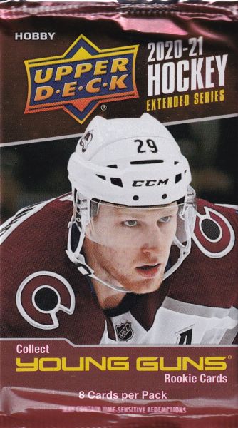 2020-21 Upper Deck Extended Series Hockey Hobby Balíček