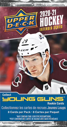 2020-21 Upper Deck Extended Series Hockey Retail Balíček