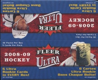 2008-09 Fleer Ultra Hockey Box